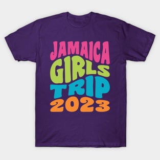 Jamaica Girls Trip 2023 shirts for Women Matching T-Shirt